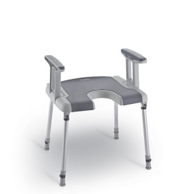 Tabouret de douche découpe anatomique Sorrento Aquatec®