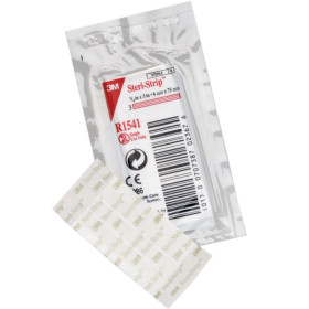 Suture cutanée adhésive Steri-Strip 75 x 6 mm