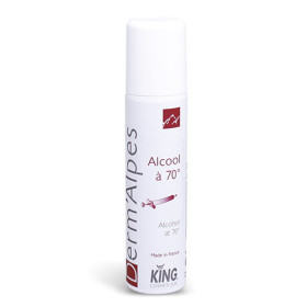 Spray alcool à 70° - King Derm’Alpes - 50 ml