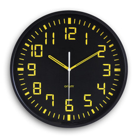 Horloge silencieuse Contraste