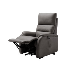 Fauteuil releveur 4 moteurs - Modena - Gris foncé
