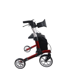 Rollator 4 roues MOOVEO - rouge