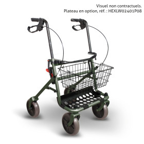 Rollator 4 roues MOOV'GO - Vert olive