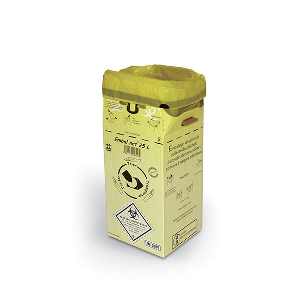 Carton Embal'net DASRI - 25L
