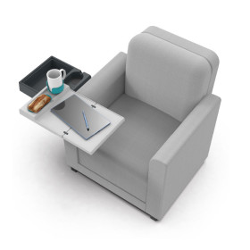 Tablette multifonctions pour fauteuil releveur et canapé