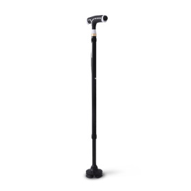 Canne de Marche avec lampe intégrée - MOOV LUX - Noir