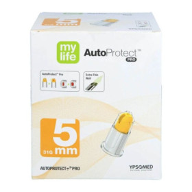Aiguilles de sécurité mylife AutoProtect PRO 31g x 5mm - x100