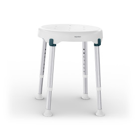 Tabouret de douche rond Aquatec Pure Sol