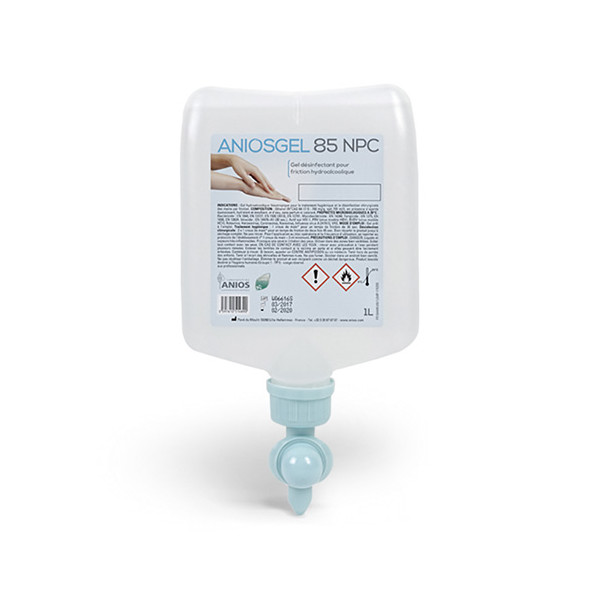 Gel désinfectant pour friction hydroalcoolique Aniosgel 85 NPC Airless