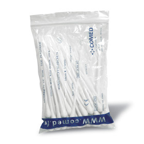 Bâtonnets écouvillons tige plastique