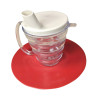 Set de repas antidérapant Ergo Plus - 40 x 28 cm - Gris
