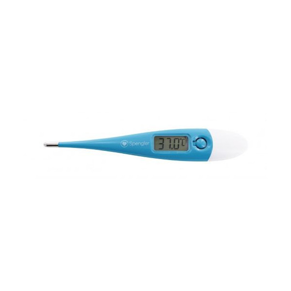 Thermomètre Tempo10 Flex Coloris bleu, non flexible.