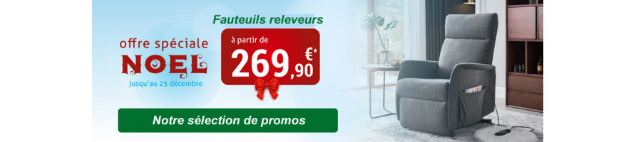 Les promos fauteuils releveurs pour Noël 2021