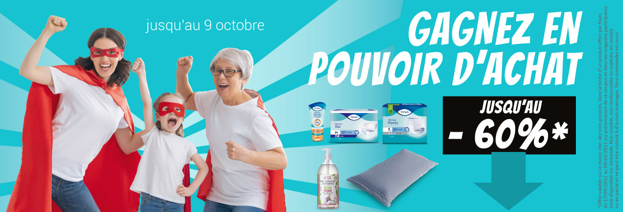 Promo septembre et octobre 2022