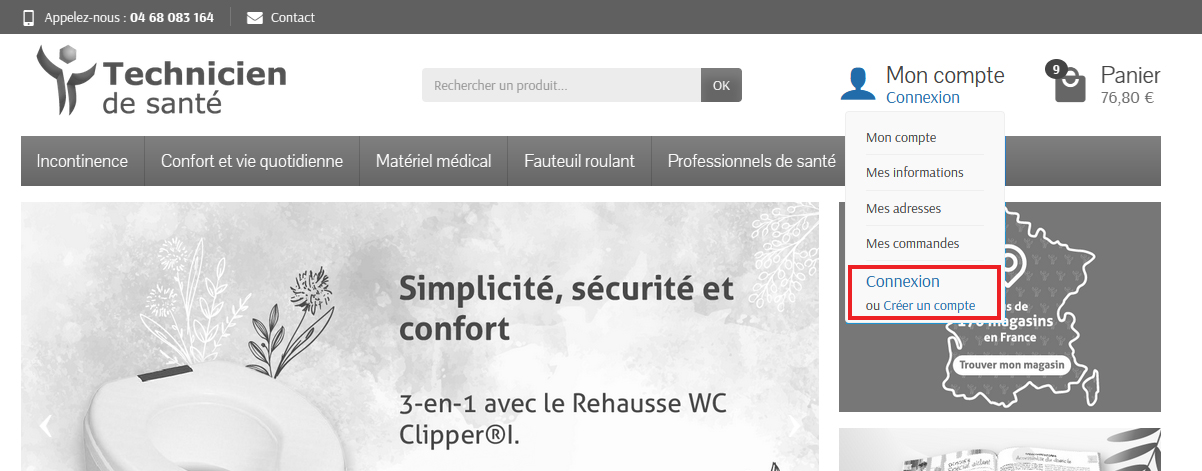 Mon compte