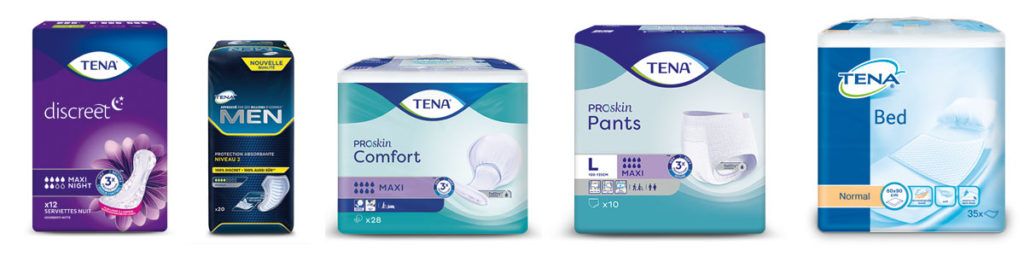 Gamme Incontinences Tena Gamme Incontinences Tena