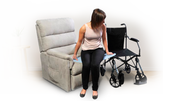 Planche de transfert pour fauteuil roulant facile - Transfert des personnes  handicapées, personnes âgées, patients du fauteui