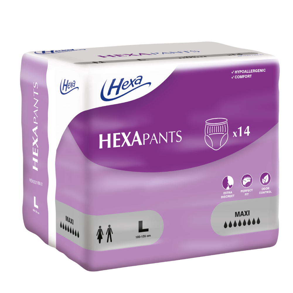 HexaPants, incontinence urinaire
