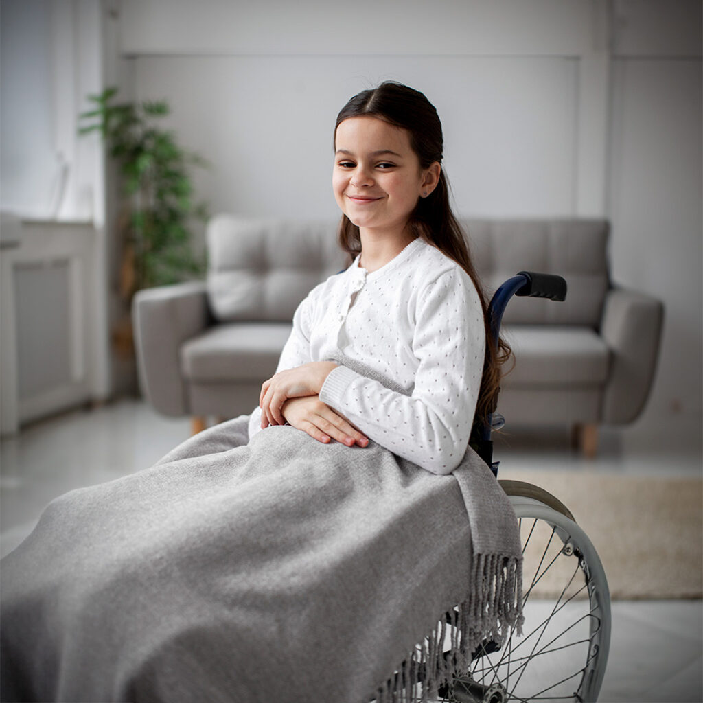 Location de fauteuil roulant pour enfant