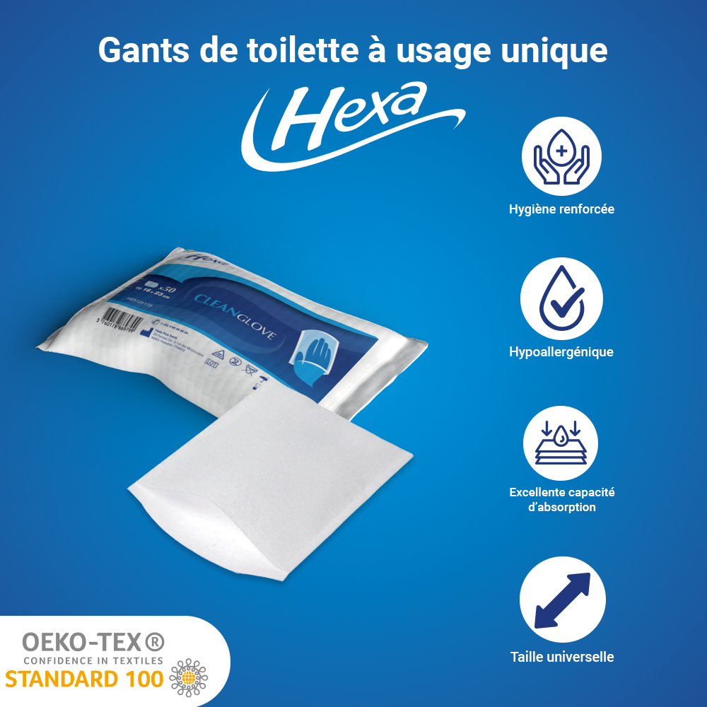 Avantage produit Les gants de toilette utilisables dans divers cas