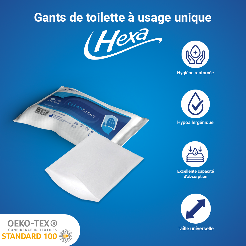 Les gants de toilette utilisables dans divers cas