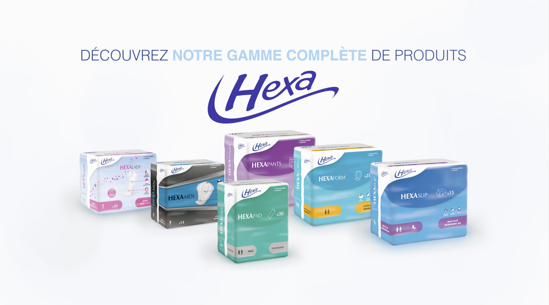 Gamme Incontinence Hexa