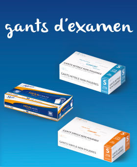 Gants d'examen