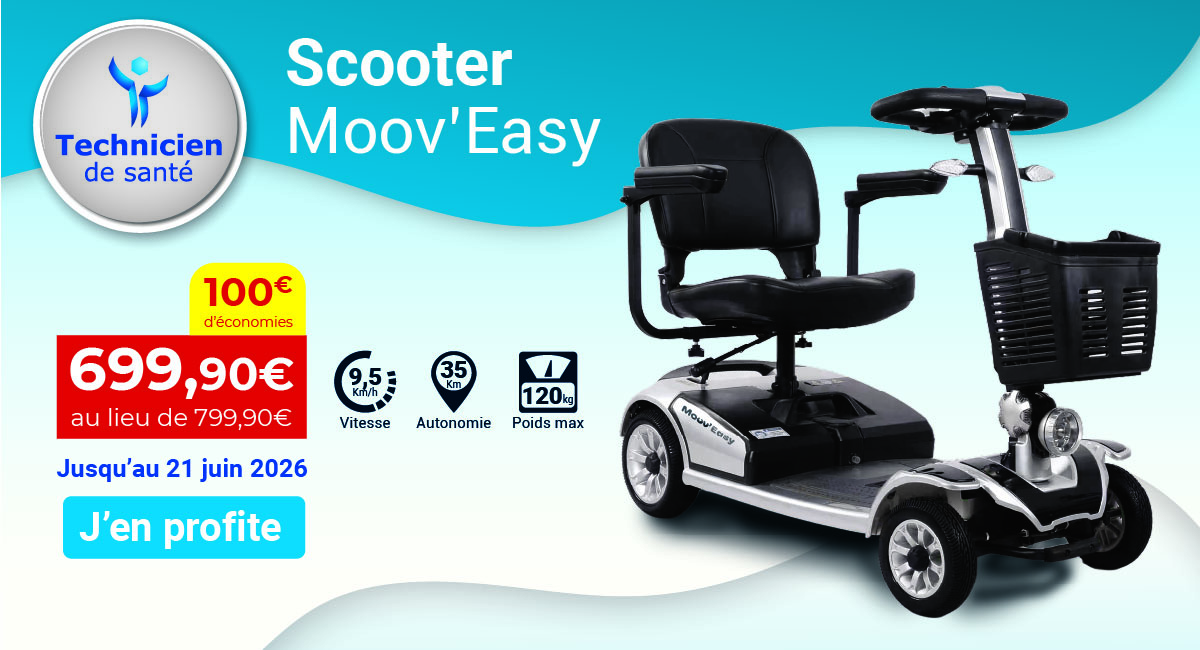 Aide et Confort 2026 - Op scooter Moov'easy